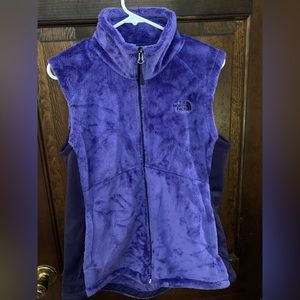 The North Face Purple Vest, Large